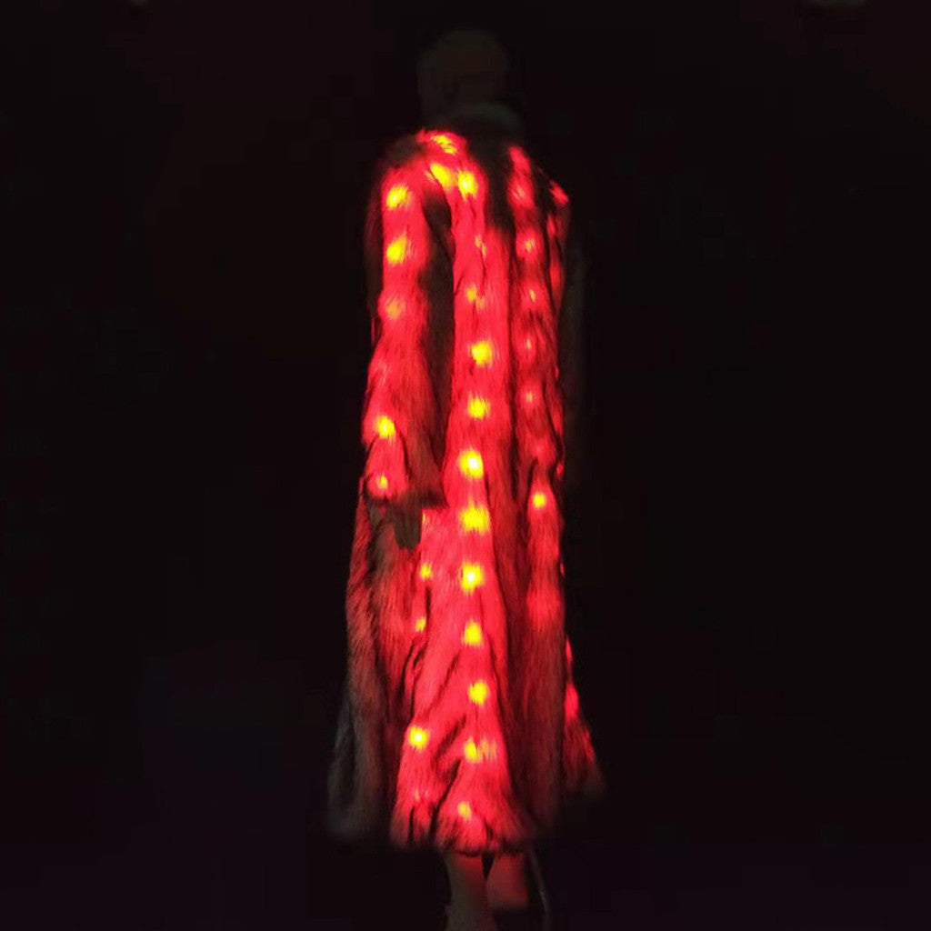 LED coat remote clothing