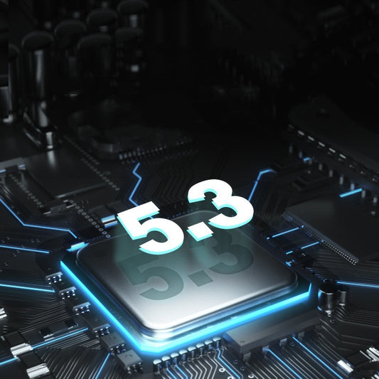 High Power TWSC New Mini Transparent Wireless Bluetooth Headset Digital Display