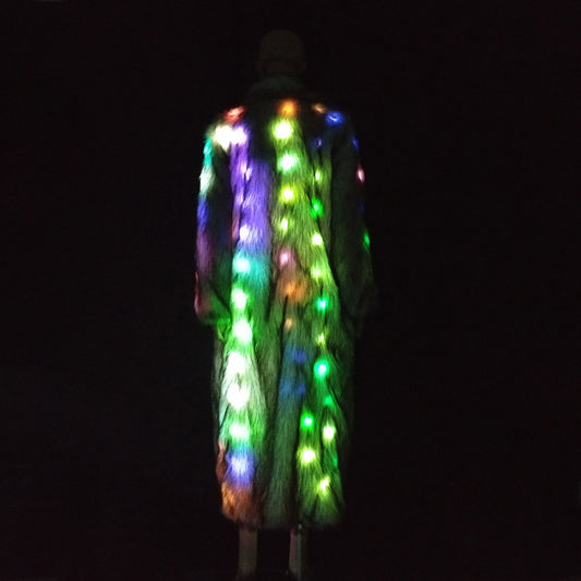 LED coat remote clothing