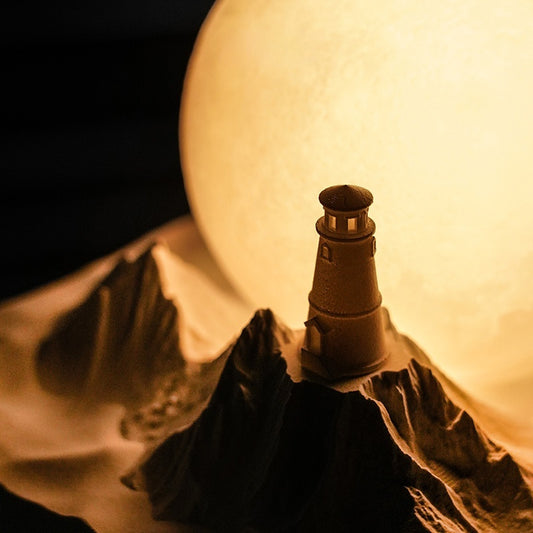 White Moonlight Fragrant Stone Ambience Light