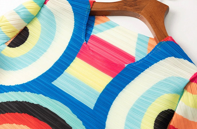 Spring Design Sense Of Fashionable Printed Top