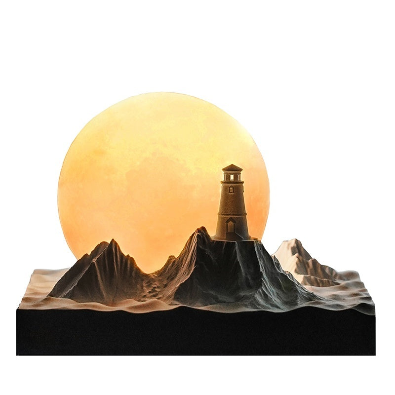 White Moonlight Fragrant Stone Ambience Light