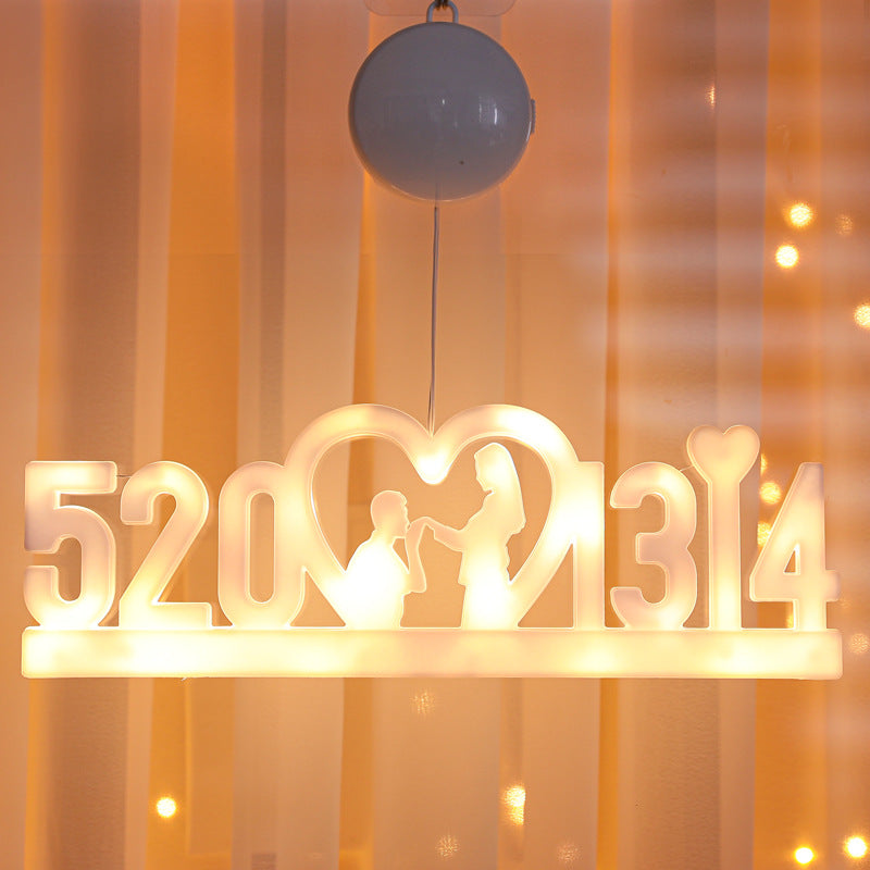Luminous Decorative Letters Surprise Ambience Light