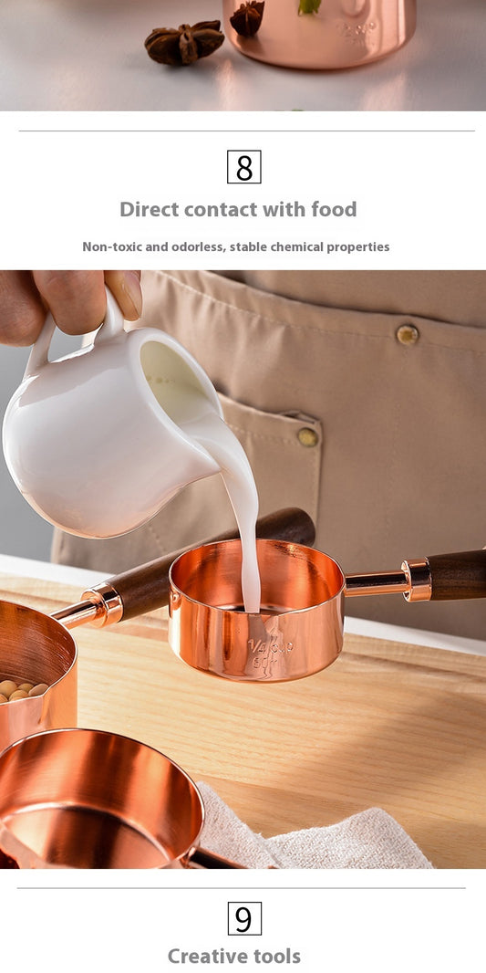 Stainless Steel Measuring Cup Measuring Spoon Home Baking Measuring Spoon Measuring Measuring Spoon Tool Suit